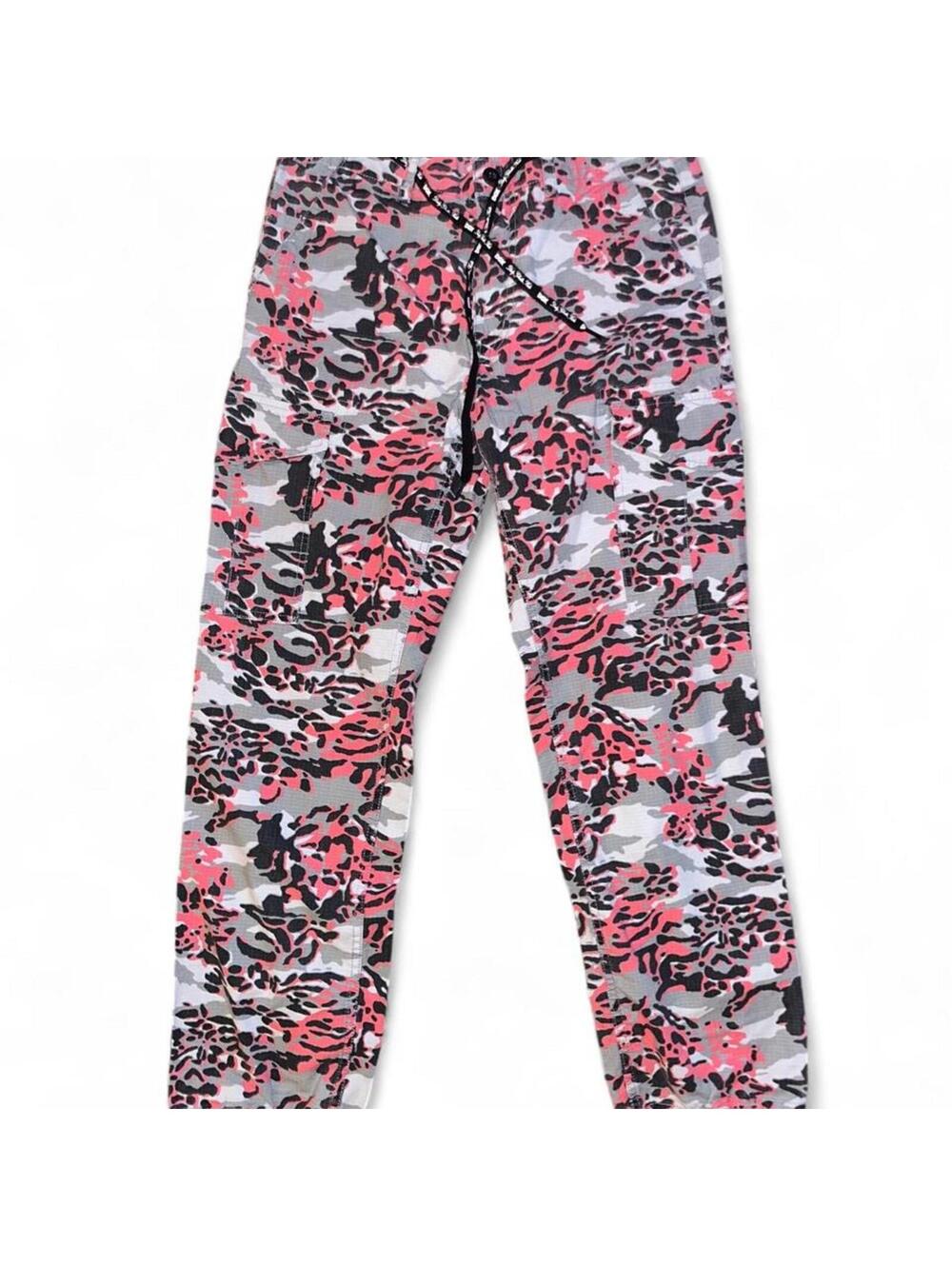 DGK Dirty Ghetto Kids Pink Camo Cargo Pants / Skate Streetwear Utility Pants 30
